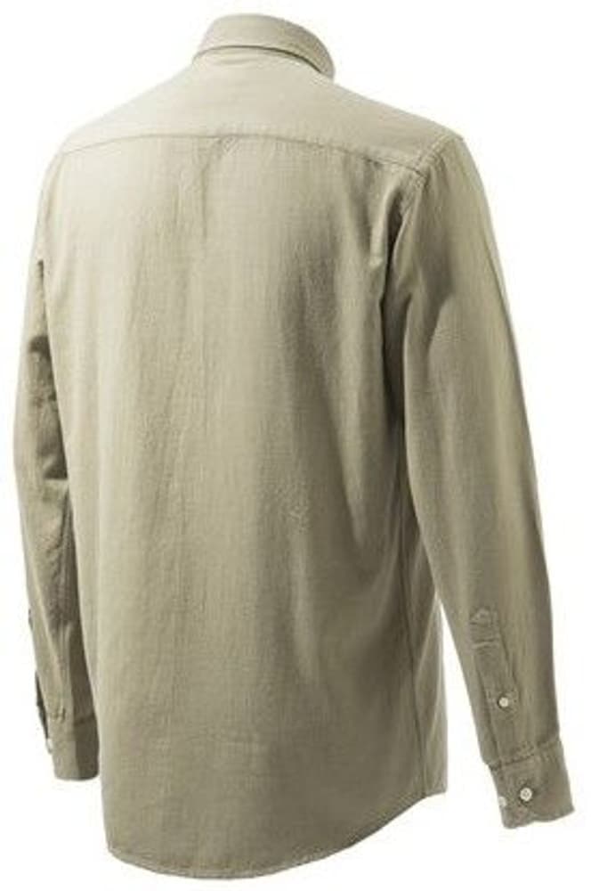 M's Winter Button Down Shirt Beige, view: 1