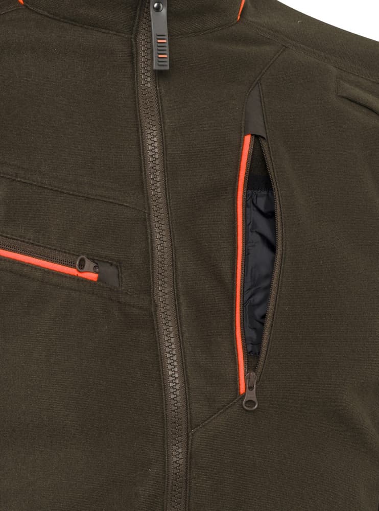 Matajur Windblock Jacket metsästystakki, Brown Bark, view: 3