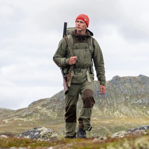 Bergans Hogna V2 2L metsästyshousut, tummanvihreä/ruskea, view: 1