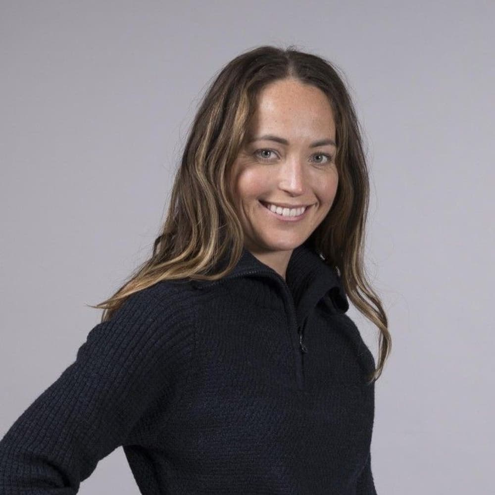 Bergans Ulriken Jumper naisten merinovillapaita, Dark Blue Melange, view: 3