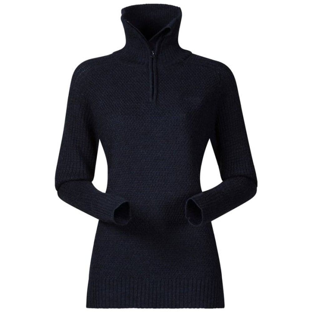Bergans Ulriken Jumper naisten merinovillapaita, Dark Blue Melange, view: 0