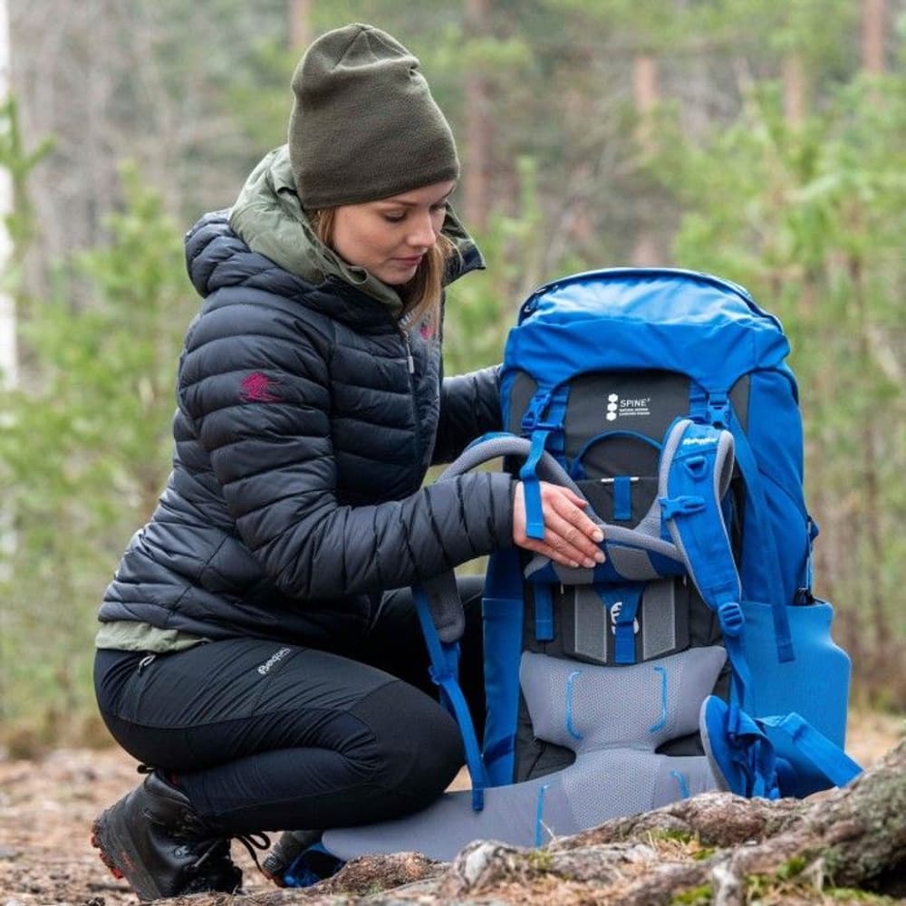 Bergans Trollhetta V5 75L naisten rinkka, tummanharmaa, view: 4