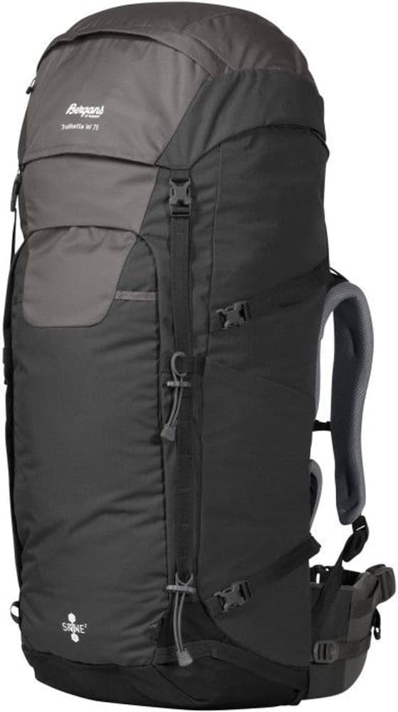 Bergans Trollhetta V5 75L naisten rinkka, tummanharmaa, view: 0