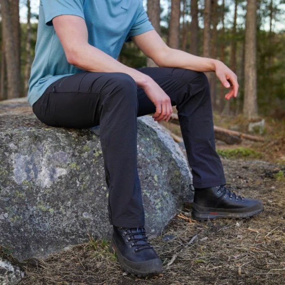 Bergans Breheimen miesten softshellhousut, musta/tummanharmaa, view: 2