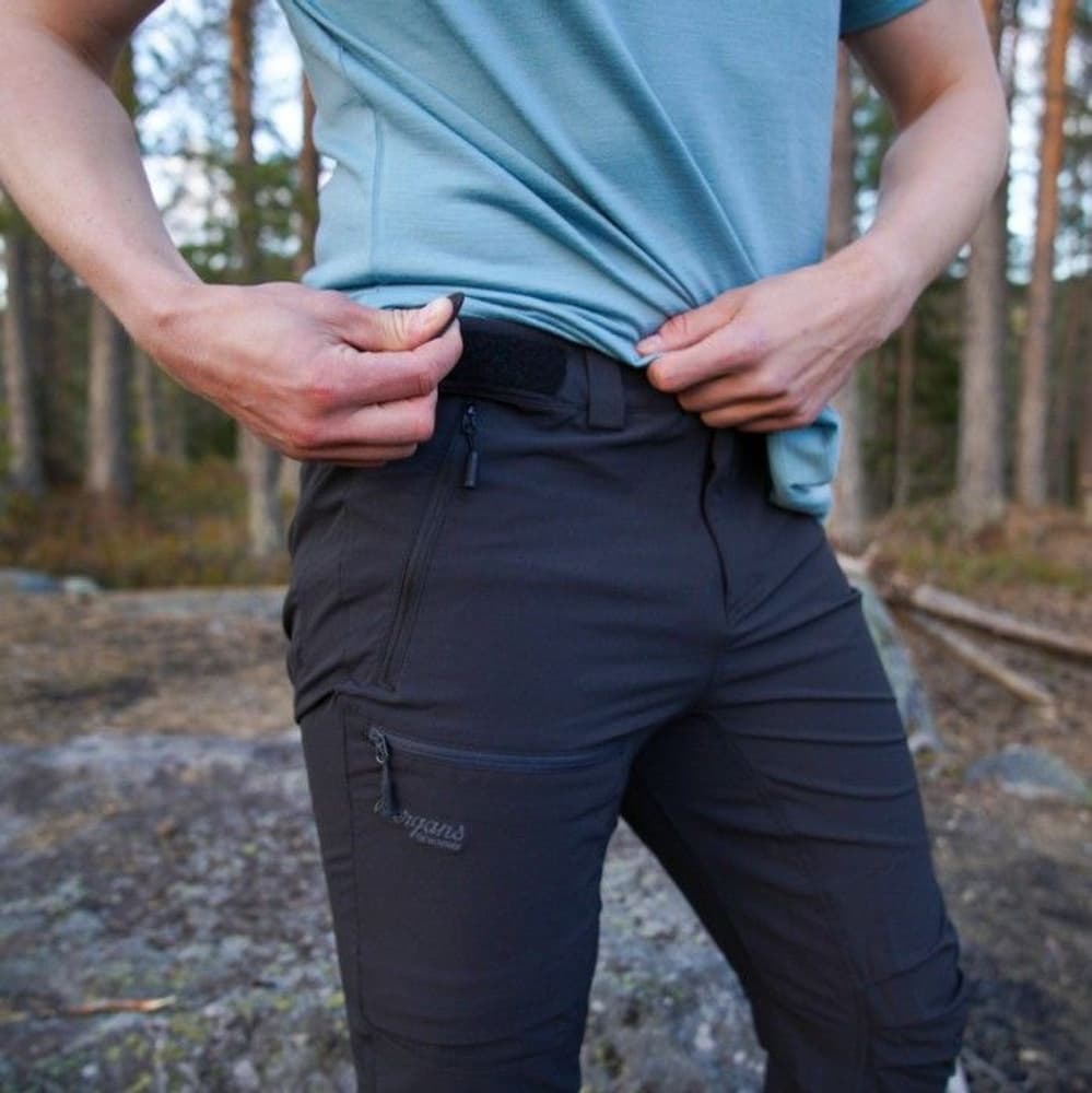 Bergans Breheimen miesten softshellhousut, musta/tummanharmaa, view: 3