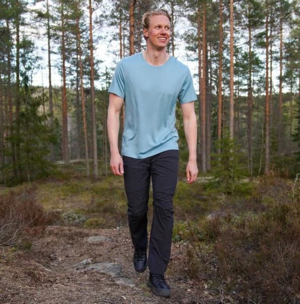 Bergans Breheimen miesten softshellhousut, musta/tummanharmaa, view: 1