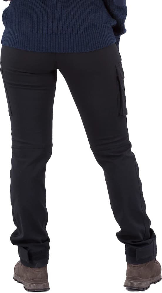 Bergans Nordmarka Elemental Outdoor Pants naisten housut, musta, view: 1