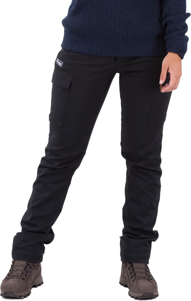 Bergans Nordmarka Elemental Outdoor Pants naisten housut, musta, view: 2