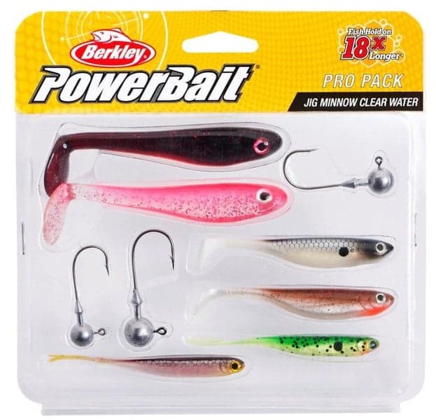 Pro Pack Jig Minnow Clear Water -jigisetti, kirkas, view: 0