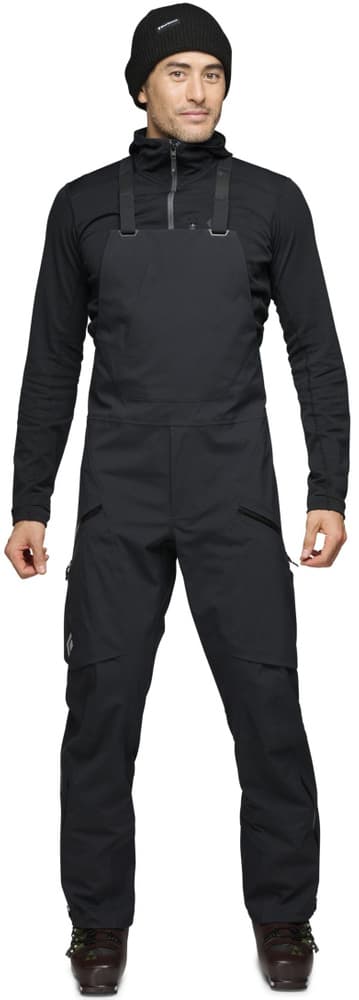 Factor Bibs haalari/toppahousut, Black, view: 1