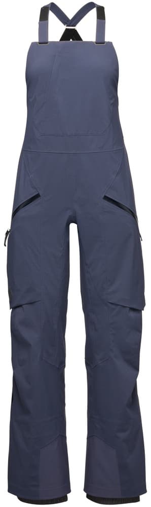 Factor Bibs naisten haalari/toppahousut, Charcoal, view: 0