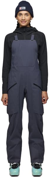 Factor Bibs naisten haalari/toppahousut, Charcoal - view: 1