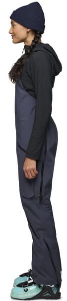 Factor Bibs naisten haalari/toppahousut, Charcoal - view: 2