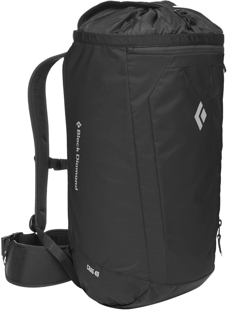 Crag Backpack kiipeilyreppu, 40L, musta, view: 0