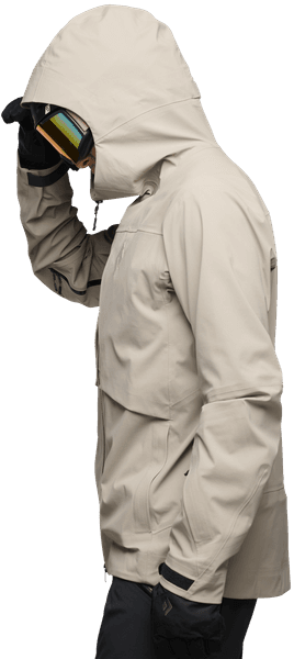 Factor Shell kuoritakki, Black, view: 2