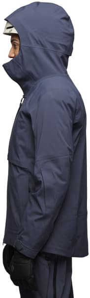 Factor Shell naisten takki, Charcoal, view: 2