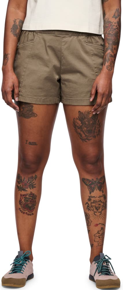 Notion naisten shortsit, ruskea, view: 1