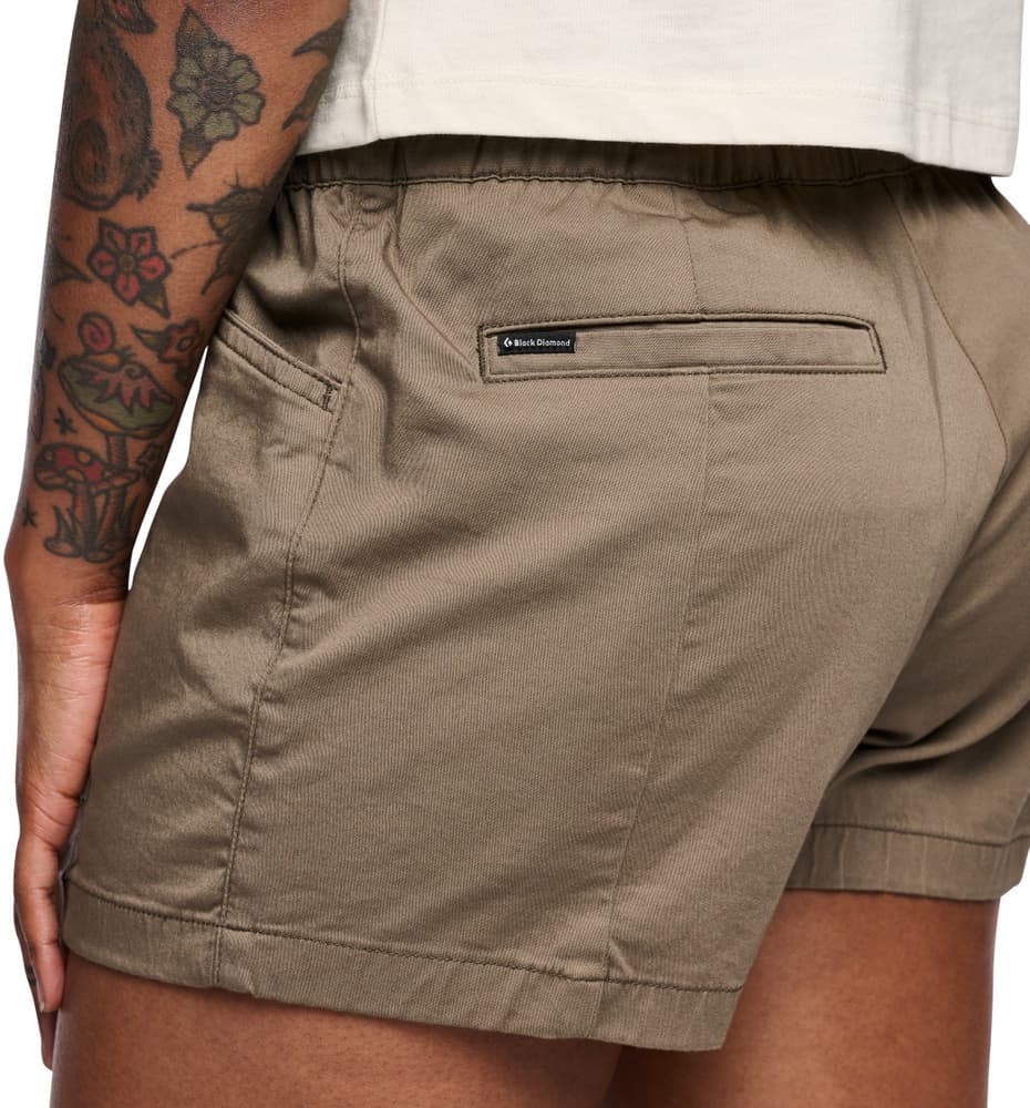 Notion naisten shortsit, ruskea, view: 4