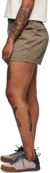 Notion naisten shortsit, ruskea, view: 2