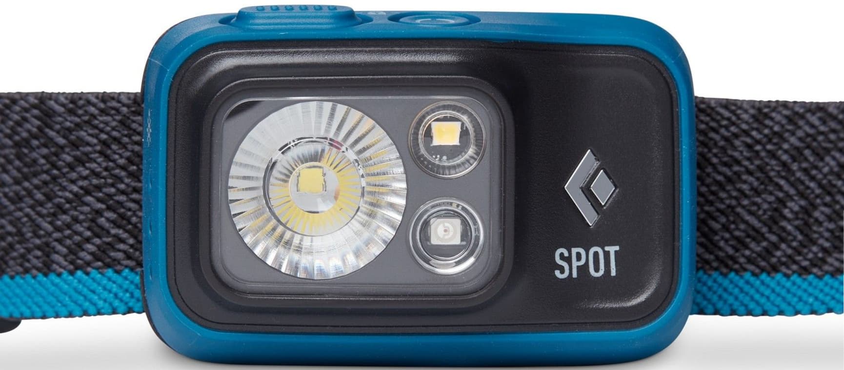 Spot 400 Headlamp otsalamppu, petrooli/harmaa, view: 1