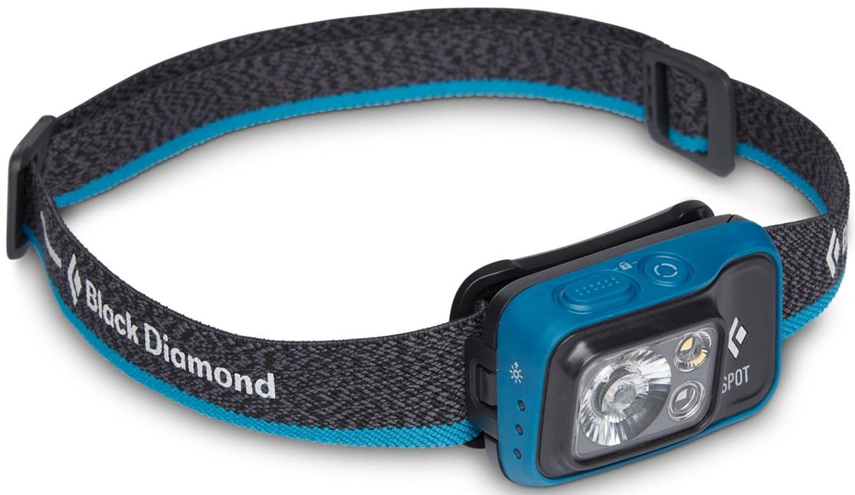Spot 400 Headlamp otsalamppu, petrooli/harmaa, view: 0