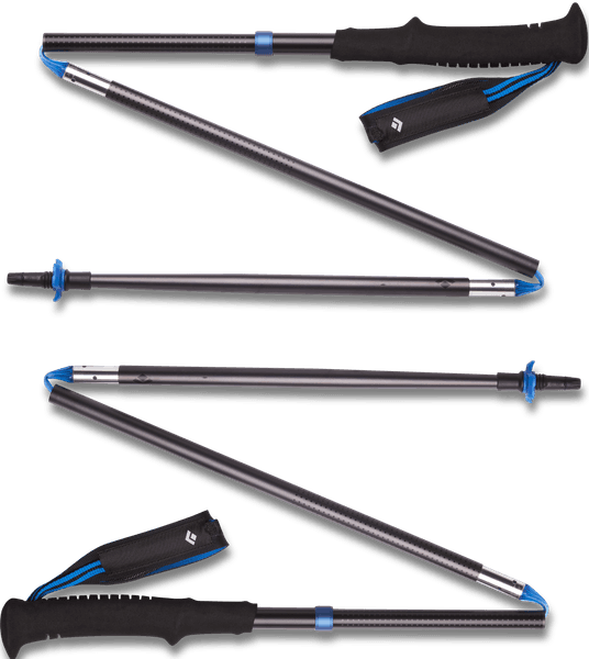 Distance Z-Poles Pewter kokoontaitettavat vaellussauvat, view: 2