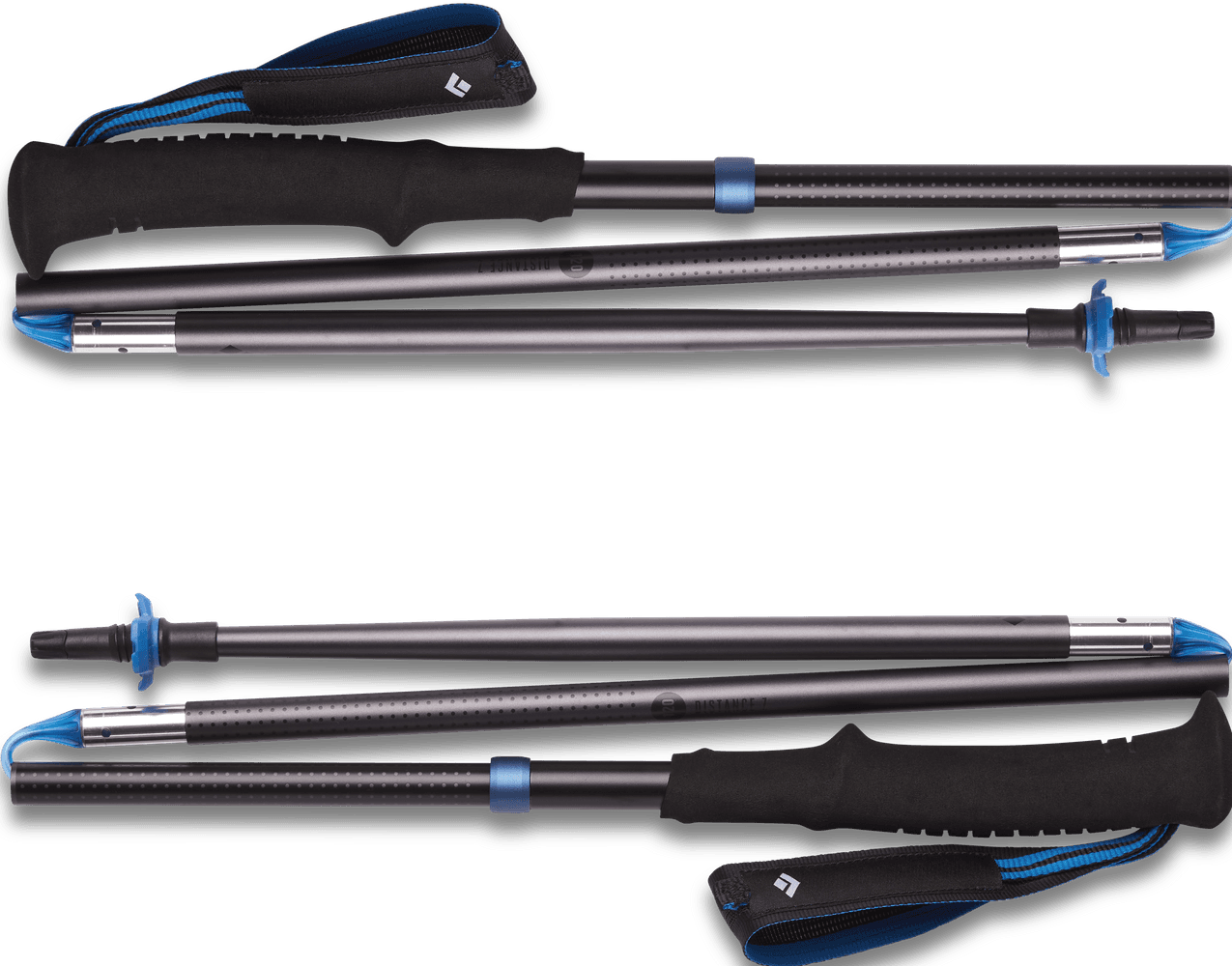 Distance Z-Poles Pewter kokoontaitettavat vaellussauvat, view: 1