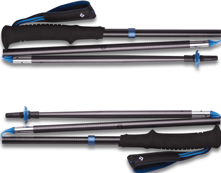 Distance Z-Poles Pewter kokoontaitettavat vaellussauvat, view: 1