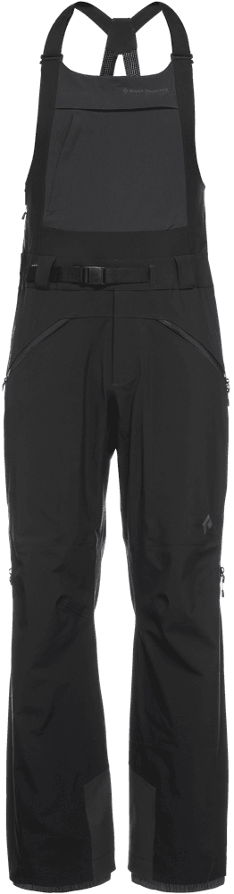 Recon Bibs lasketteluhousut, musta, view: 0