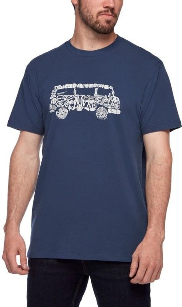 Vantastic Tee luomupuuvillainen t-paita, sininen, view: 1