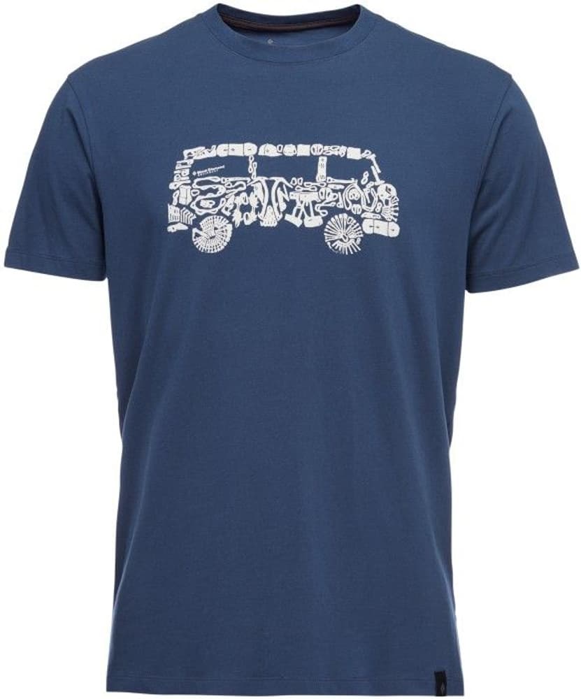 Vantastic Tee luomupuuvillainen t-paita, sininen, view: 0