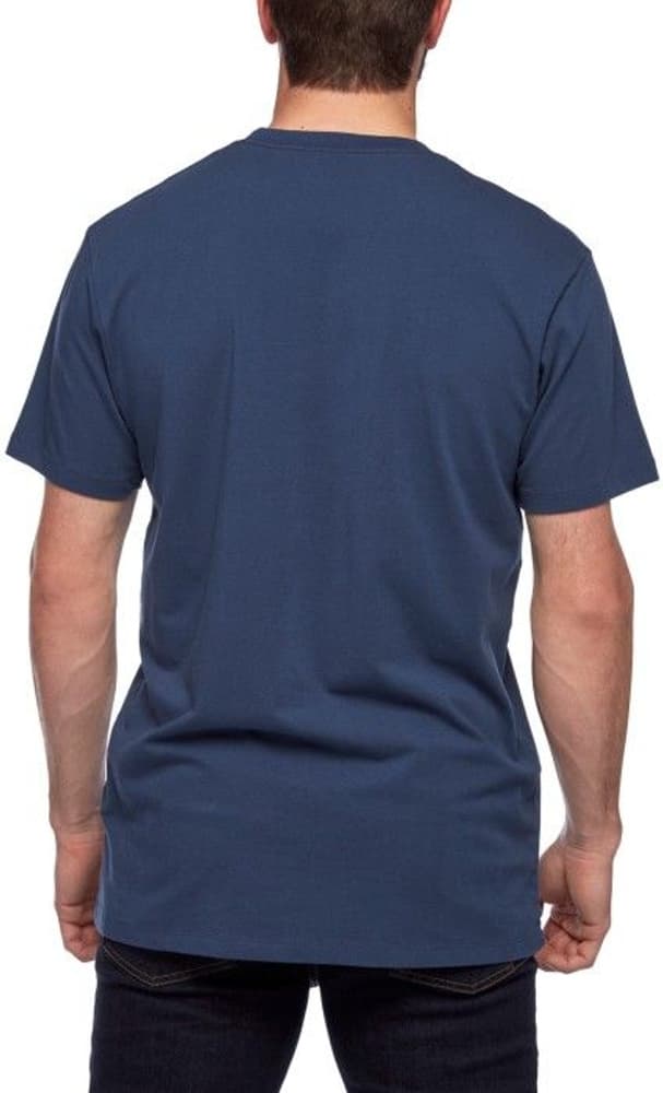 Vantastic Tee luomupuuvillainen t-paita, sininen, view: 2