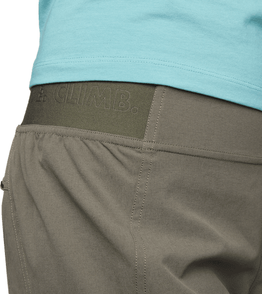 Sierra naisten shortsit, maastonvihreät, view: 3