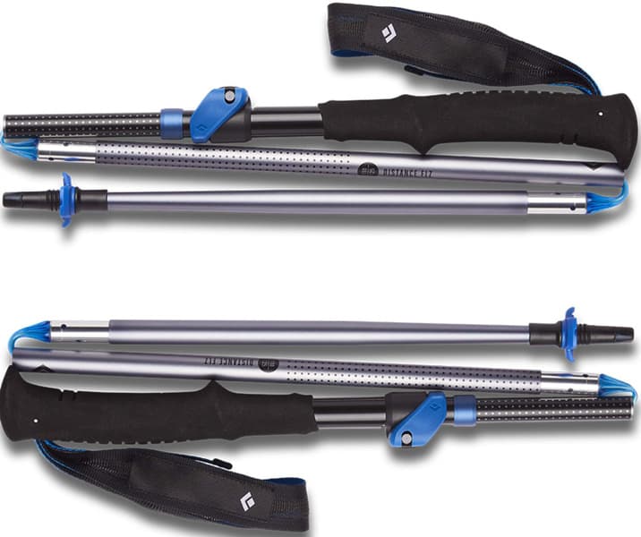 Distance FLZ Poles Pewter vaellussauvat, view: 2