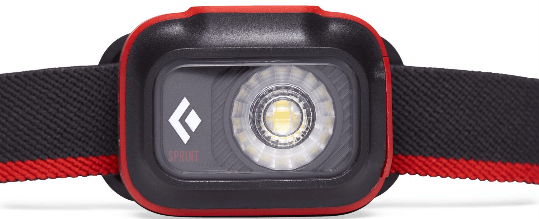 Sprint 225 otsalamppu, musta/punainen, view: 1