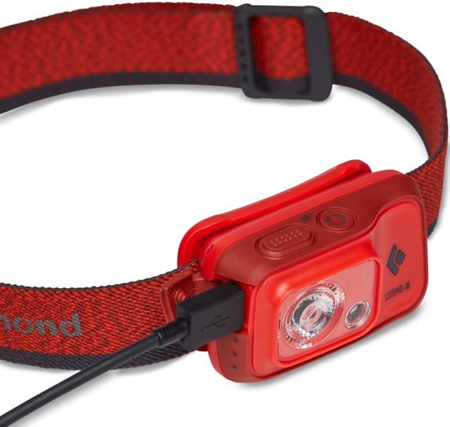 Cosmo 350-R Headlamp vedenkestävä otsalamppu, punainen, view: 4