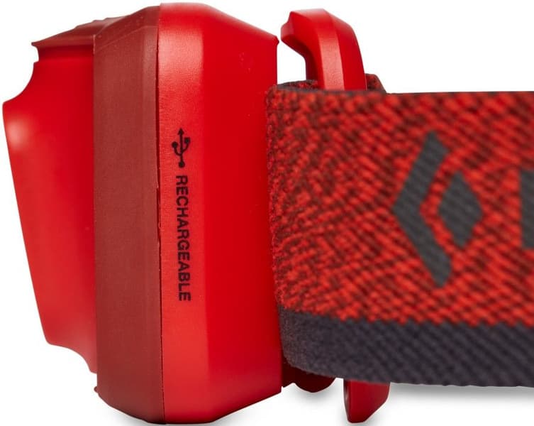 Cosmo 350-R Headlamp vedenkestävä otsalamppu, punainen, view: 3