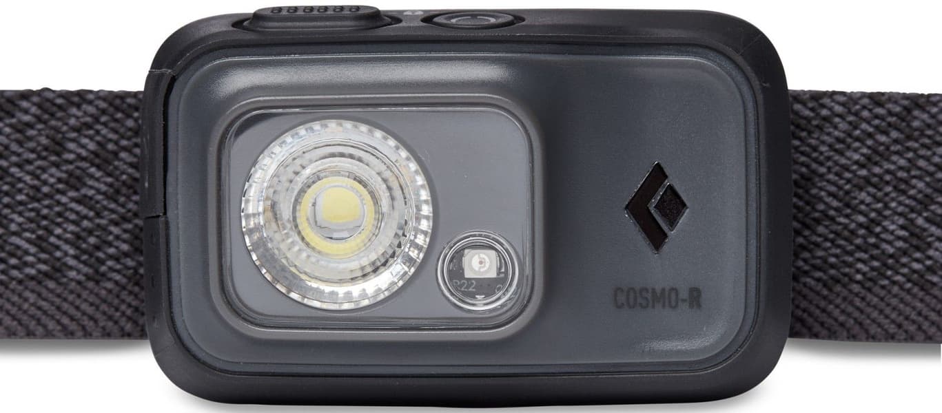 Cosmo 350-R Headlamp vedenkestävä otsalamppu, mustaharmaa, view: 1
