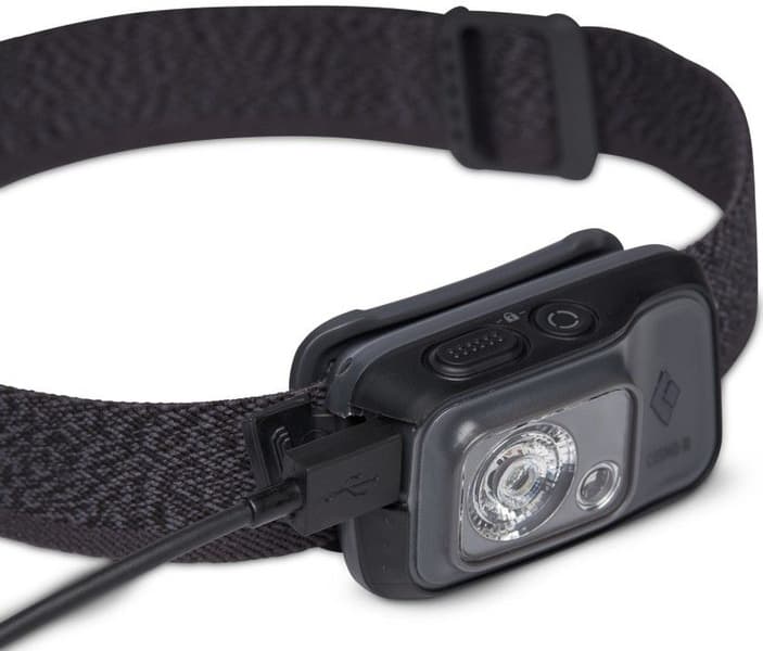 Cosmo 350-R Headlamp vedenkestävä otsalamppu, mustaharmaa, view: 4