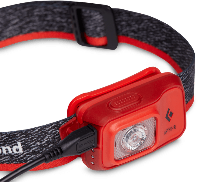 Astro 300-R Headlamp otsalamppu, punainen/harmaa, view: 3