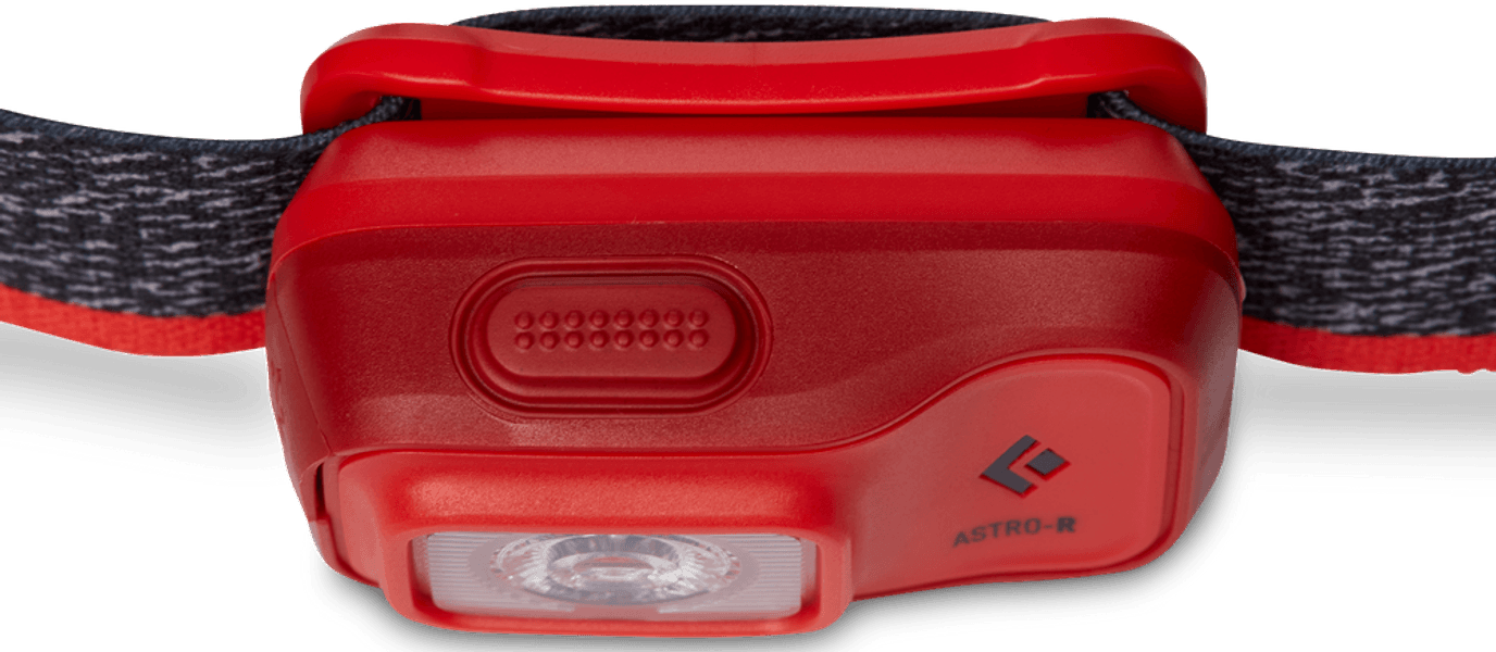 Astro 300-R Headlamp otsalamppu, punainen/harmaa, view: 2