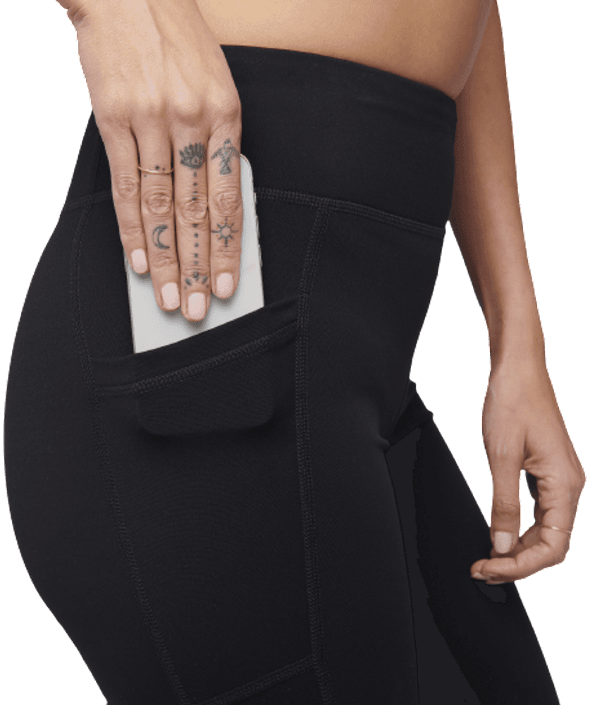 Session Tights naisten housut, musta, view: 4