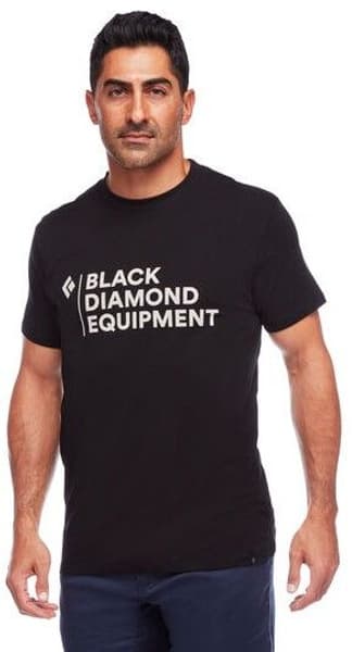 Stacked Logo Tee t-paita, musta, view: 1