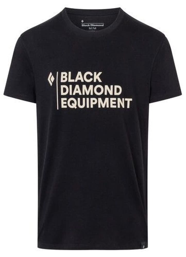 Stacked Logo Tee t-paita, musta, view: 0