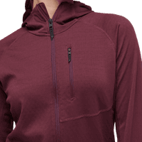 Coefficient Hoody naisten fleece, punavioletti - view: 3