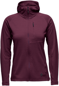 Coefficient Hoody naisten fleece, punavioletti - view: 0