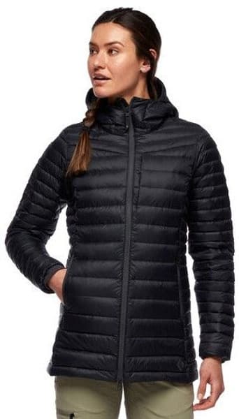 Access Down Parka naisten untuvatakki, musta, view: 2