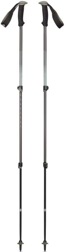 Trail Back Trek Poles vaellussauvat, musta/harmaa/vihreä, view: 1