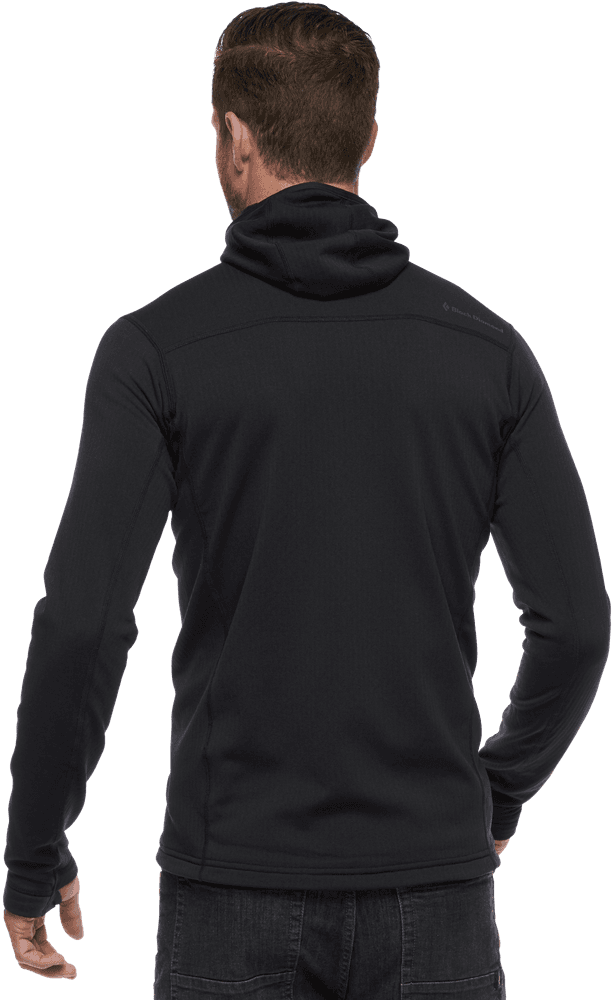 Coefficient Hoody välikerros, Black, view: 2