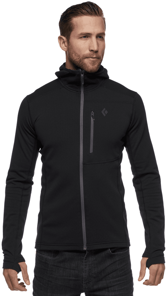 Coefficient Hoody välikerros, Black, view: 1